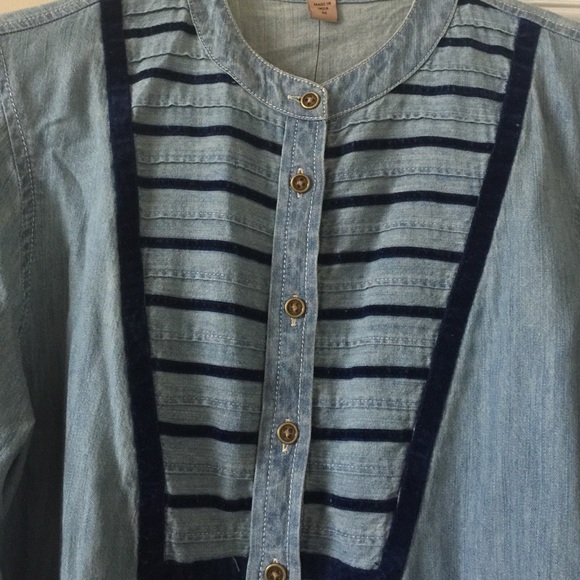 Jean Button Up - Picture 2 of 4