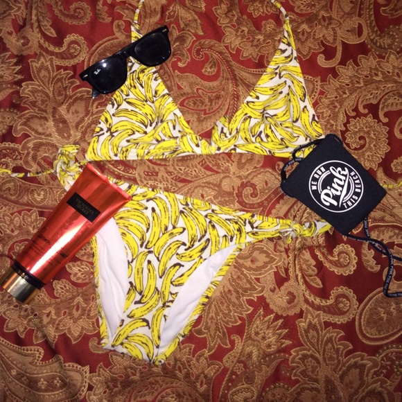 Victoria Secret Banana Bikini set