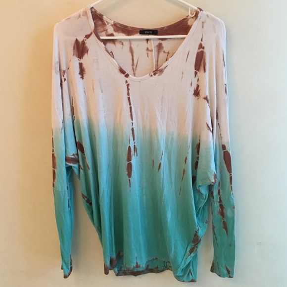 Tie Dye long sleeve top - Picture 1 of 4