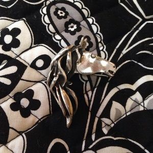 Silpada sterling silver horse pin/pendant