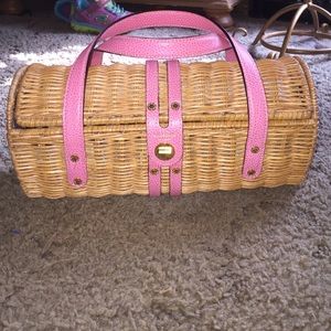 Kate spade wicker handbag.