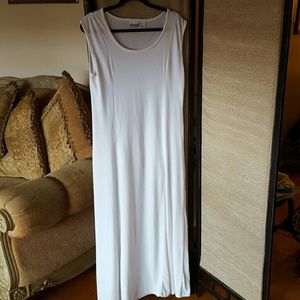 White long dress