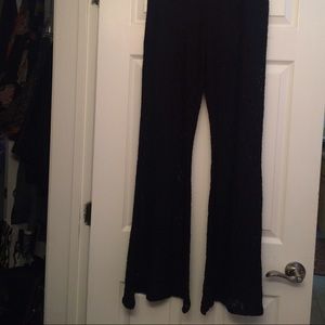 NWT Lace bootcut pants
