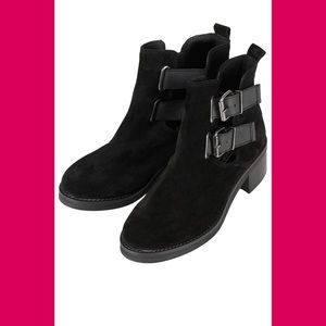 Topshop Cut-out Boots