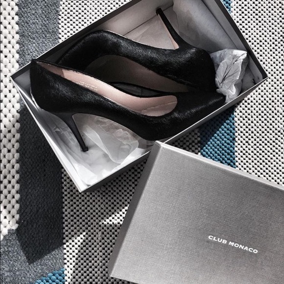 Club Monaco Calf Hair Shoes