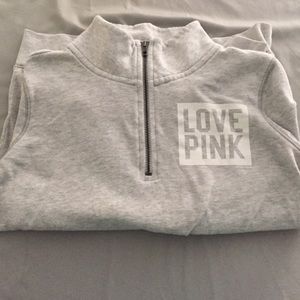 PINK half zipped yoga jacket