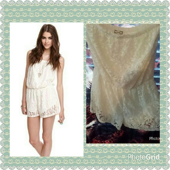 Pants - Kirra halter laced romper