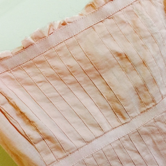 Calvin Klein Blush Pink Bohemian Top - Picture 2 of 3