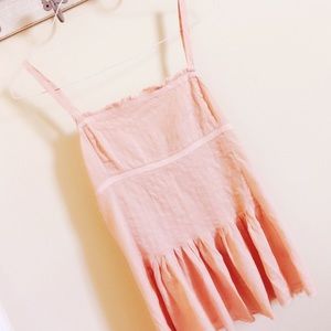 Calvin Klein Blush Pink Bohemian Top