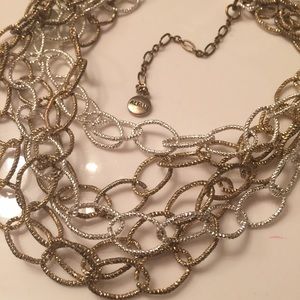 Jewelry - Gold and silver linked necklace Jewelry - Gold and silver linked necklace