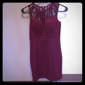Maroon dress