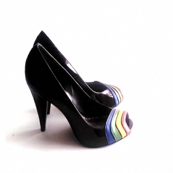 BCBGirls Peep Toe Pumps