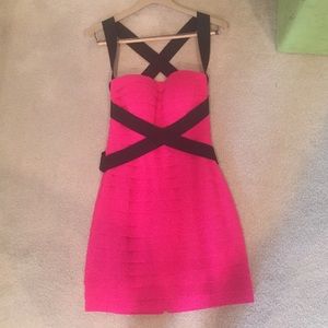 Sherri Hill Pink Short Dress 2613