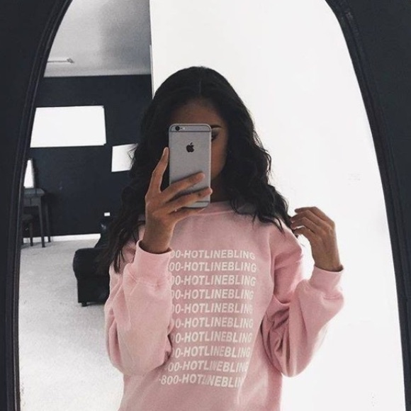 1800-hotlinebling sweater
