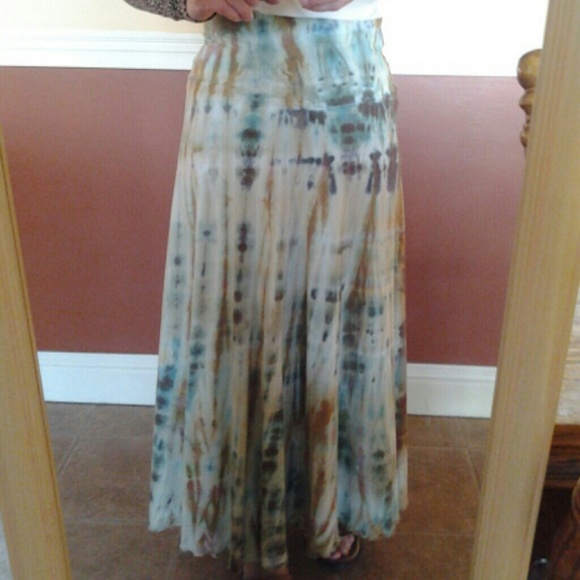 Tie dye skirt