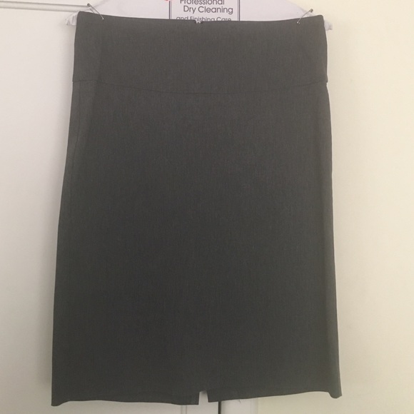 Gray work skirt