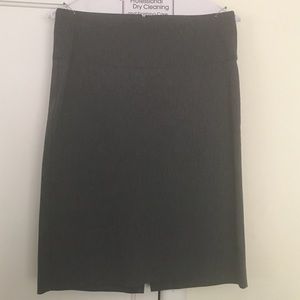 Gray work skirt