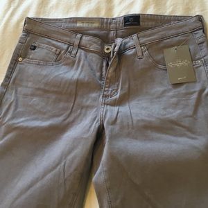Super soft lilac/grey AG jeans