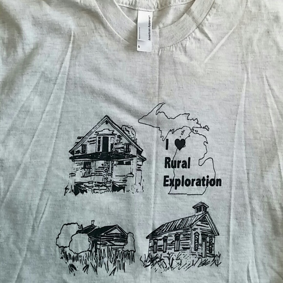Michigan I Heart Rural Exploration tee! - Picture 2 of 2