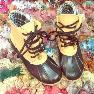 Duck boots!