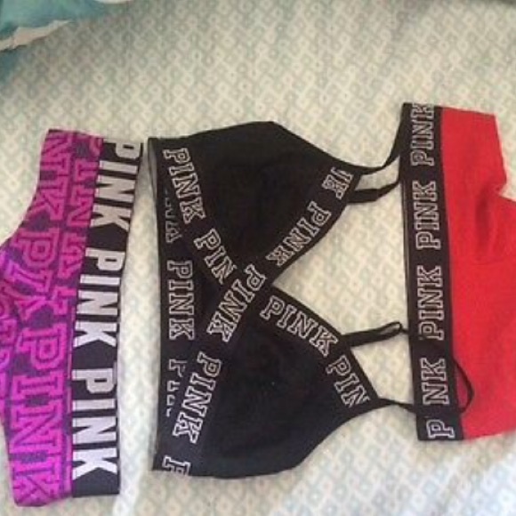 Pink bra and undies set