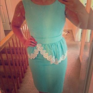 Lilly Pulitzer Mae-Marie Dress in Shorely Blue