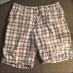 Express mens plaid shorts!