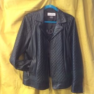 Bradley-Bradley Bayou- Black Leather Jacket