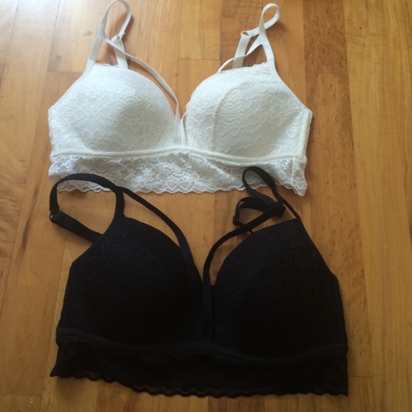 Victoria's Secret Other - Victoria secret bralette black and white