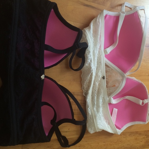 Victoria secret bralette black and white - Picture 2 of 2