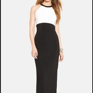 Black and White Ralph Lauren gown