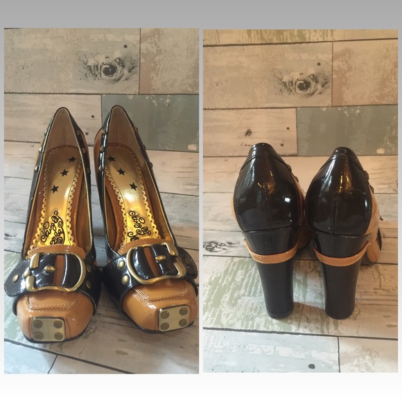 Naughty Monkey Buckle Pumps