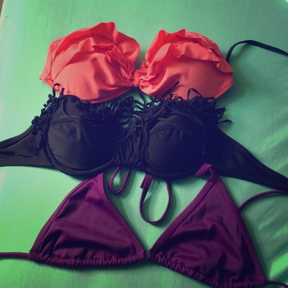 3 bikini tops