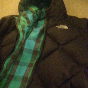 Child size 12 north face coat