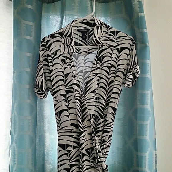 Long Banana republic wrap dress