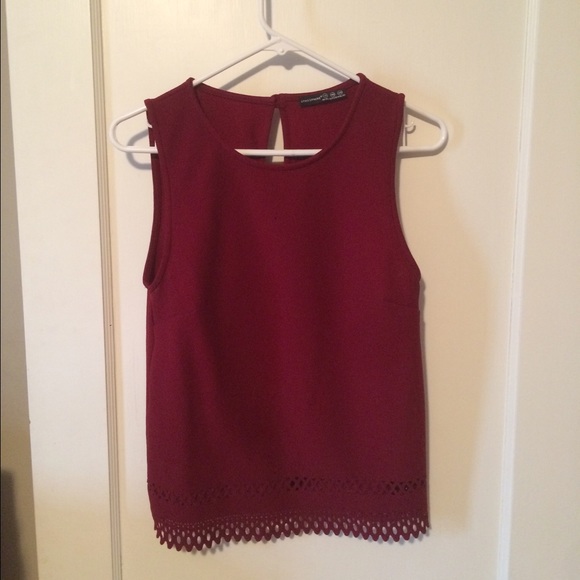 Really cute red top I bought when visiting England