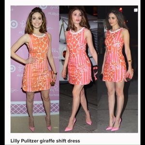 Lilly Pulitzer Giraffe Print Dress