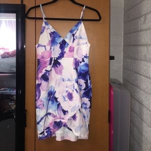 Australia floral mini dress
