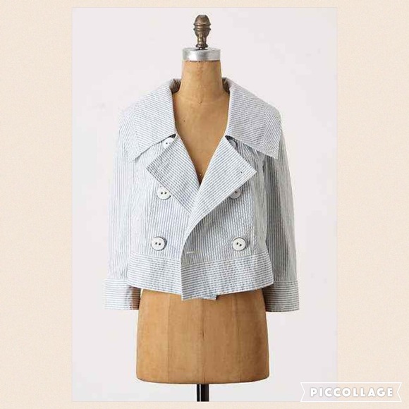 Anthropologie Jackets & Blazers - 🎉2X HP🎉 Anthropologie Thursday Cropped Blazer