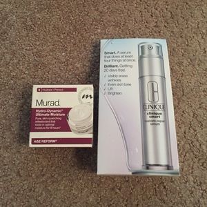 Clinique and murad skin treatment