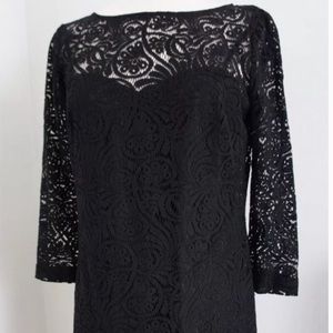 Trina Turk Ain't Misbehavin' dress in black