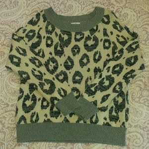 Leopard Print Sweater