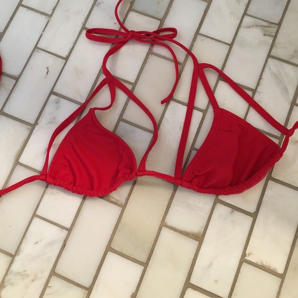 RED BIKINI TOP