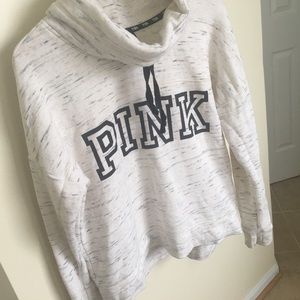 PINK Cowl Neck Sweater