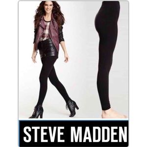 🌷Trendy Black Fleeced Warm leggings G11