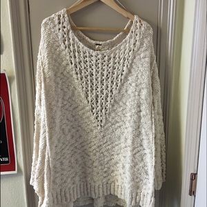 White Knit Sweater