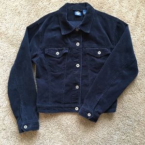 Gap Dark Blue Corduroy Jacket