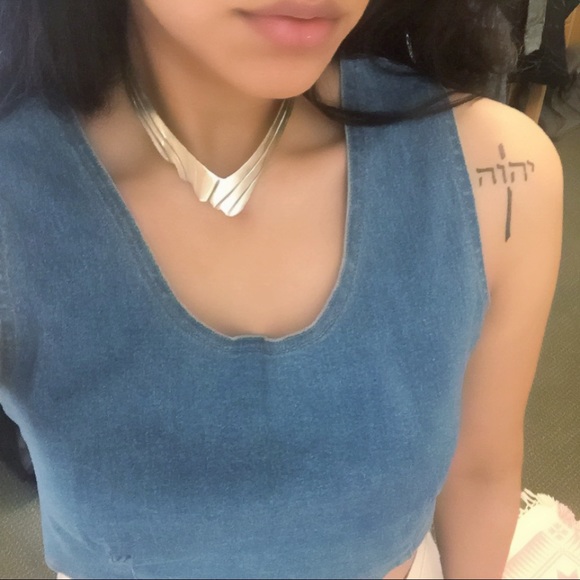 80's Brass Choker