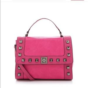 NWT Gianna Bini Pyramid Stud satchel
