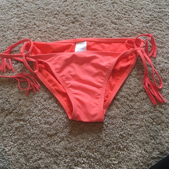 Bright orange Bikini bottoms